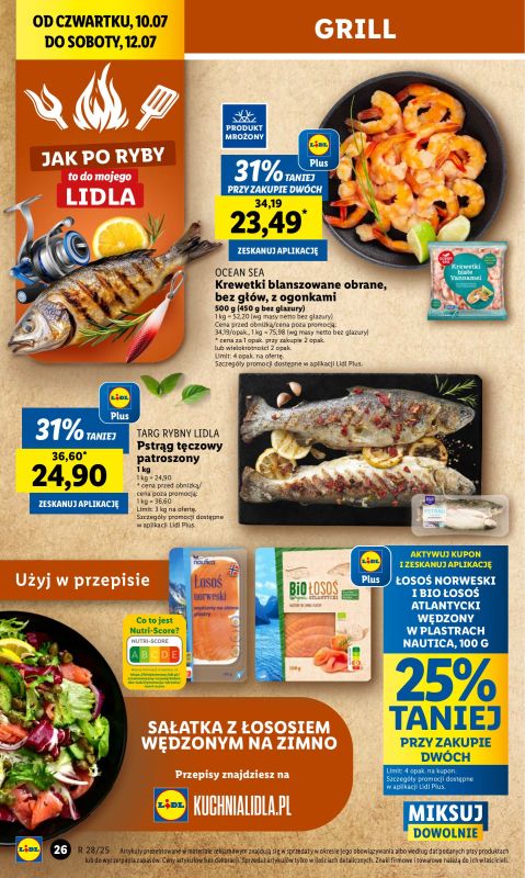Lidl - gazetka promocyjna Oferta od czwartku od czwartku 10.07 do soboty 12.07 - strona 32