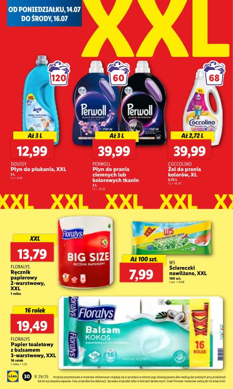 Lidl - gazetka promocyjna Oferta od poniedziałku od poniedziałku 14.07 do środy 16.07 - strona 34