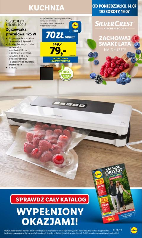 Lidl - gazetka promocyjna Oferta od poniedziałku od poniedziałku 14.07 do środy 16.07 - strona 11
