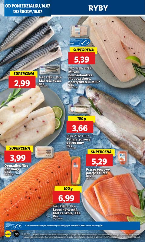 Lidl - gazetka promocyjna Oferta od poniedziałku od poniedziałku 14.07 do środy 16.07 - strona 44