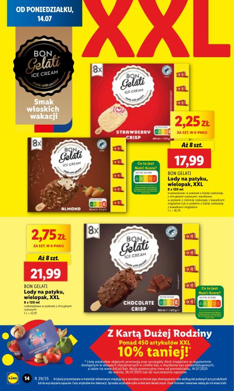 Lidl - gazetka promocyjna Oferta od poniedziałku od poniedziałku 14.07 do środy 16.07 - strona 18