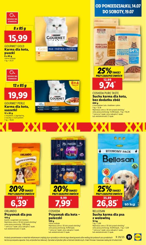 Lidl - gazetka promocyjna Oferta od poniedziałku od poniedziałku 14.07 do środy 16.07 - strona 35