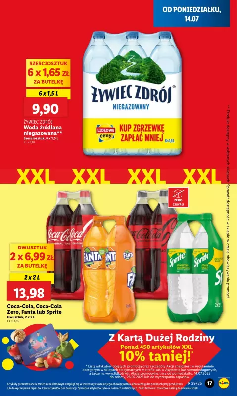 Lidl - gazetka promocyjna Oferta od poniedziałku od poniedziałku 14.07 do środy 16.07 - strona 21