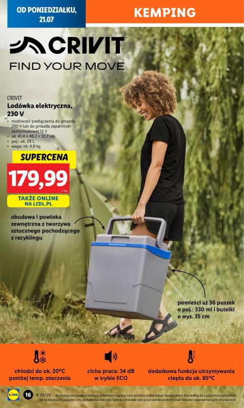 Lidl - gazetka promocyjna Katalog od poniedziałku 21.07 do soboty 26.07 - strona 16