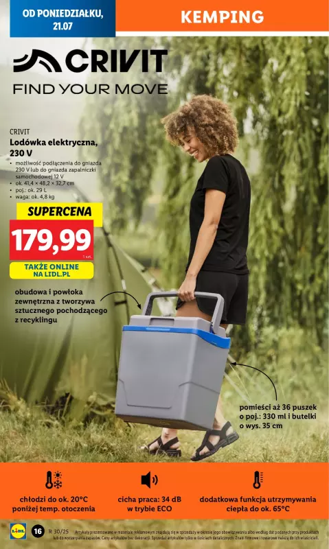 Lidl - gazetka promocyjna Katalog od poniedziałku 21.07 do soboty 26.07 - strona 16