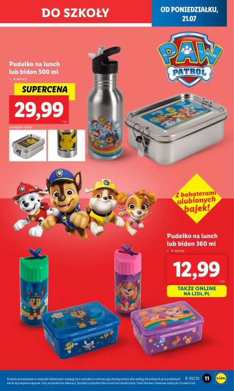 Lidl - gazetka promocyjna Katalog od poniedziałku 21.07 do soboty 26.07 - strona 11
