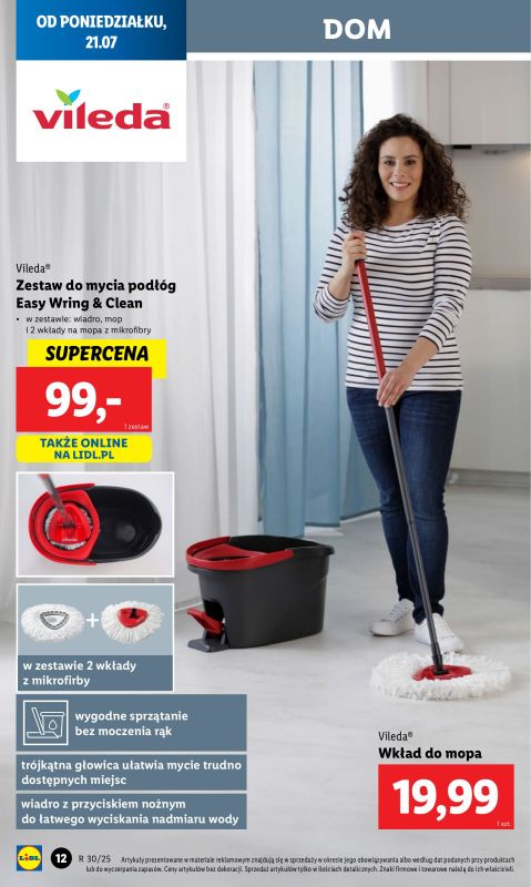 Lidl - gazetka promocyjna Katalog od poniedziałku 21.07 do soboty 26.07 - strona 12