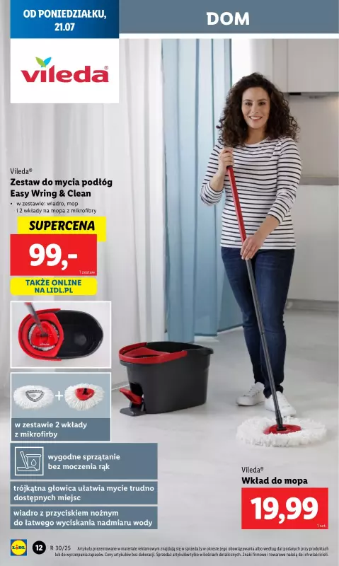 Lidl - gazetka promocyjna Katalog od poniedziałku 21.07 do soboty 26.07 - strona 12