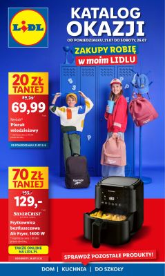Lidl - gazetka promocyjna Katalog od poniedziałku 21.07 do soboty 26.07