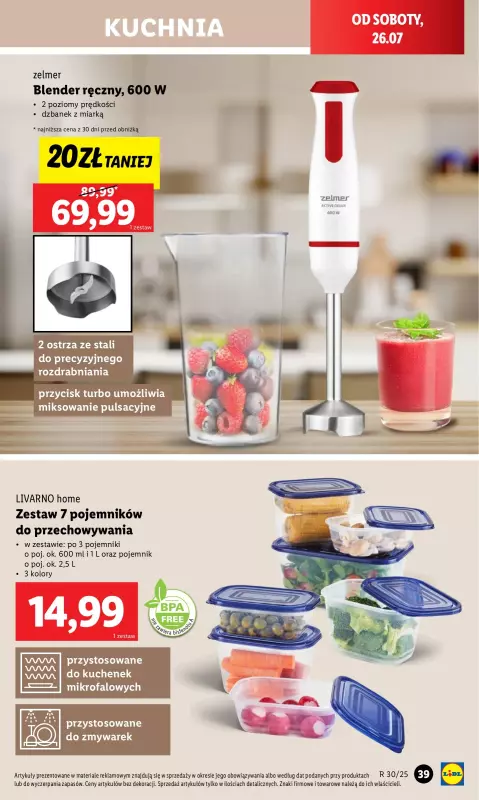Lidl - gazetka promocyjna Katalog od poniedziałku 21.07 do soboty 26.07 - strona 43