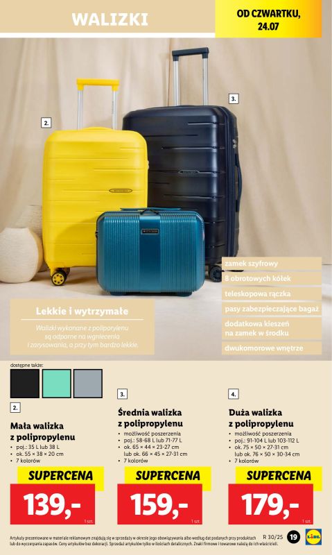 Lidl - gazetka promocyjna Katalog od poniedziałku 21.07 do soboty 26.07 - strona 23