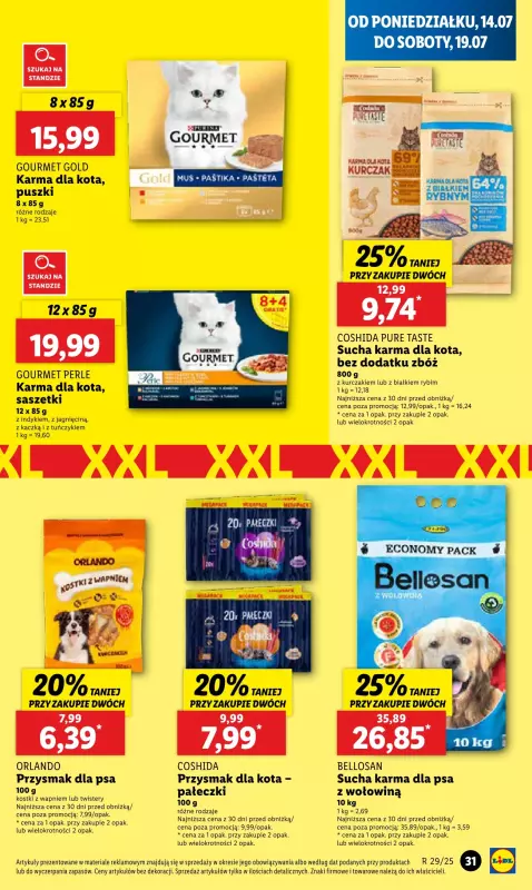 Lidl - gazetka promocyjna Oferta od poniedziałku od poniedziałku 14.07 do środy 16.07 - strona 35