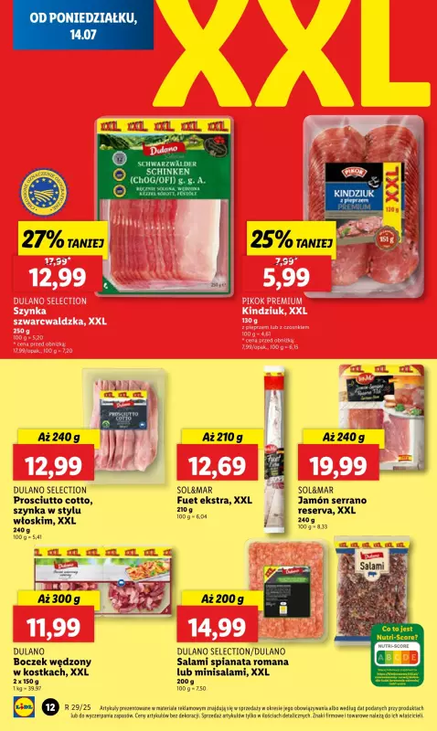 Lidl - gazetka promocyjna Oferta od poniedziałku od poniedziałku 14.07 do środy 16.07 - strona 16