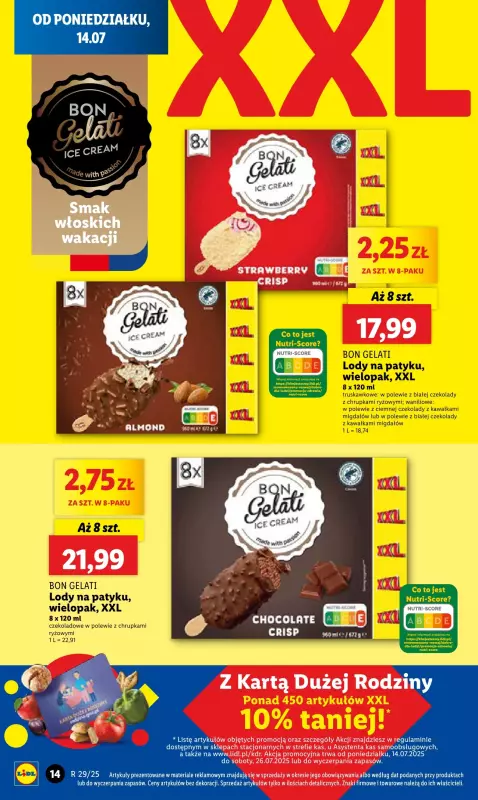 Lidl - gazetka promocyjna Oferta od poniedziałku od poniedziałku 14.07 do środy 16.07 - strona 18