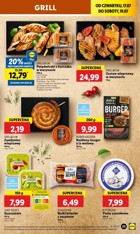 Lidl - gazetka promocyjna Oferta od czwartku od czwartku 17.07 do soboty 19.07 - strona 29