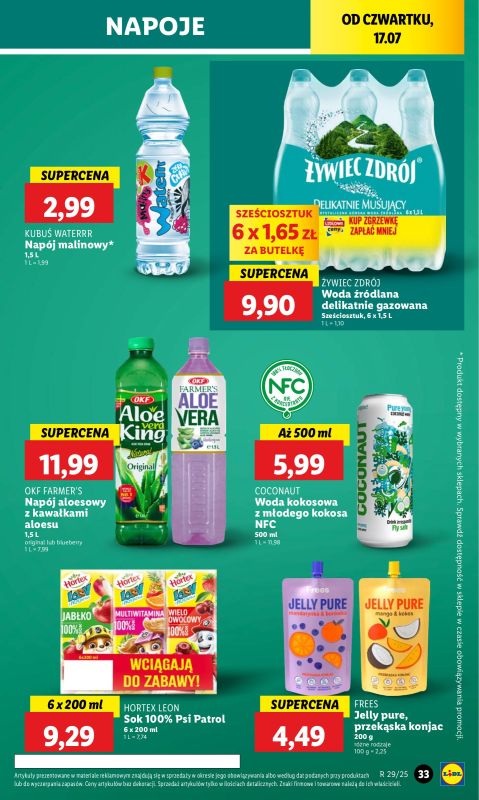 Lidl - gazetka promocyjna Oferta od czwartku od czwartku 17.07 do soboty 19.07 - strona 41