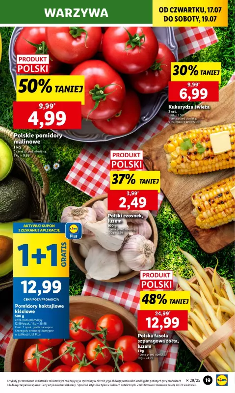 Lidl - gazetka promocyjna Oferta od czwartku od czwartku 17.07 do soboty 19.07 - strona 21