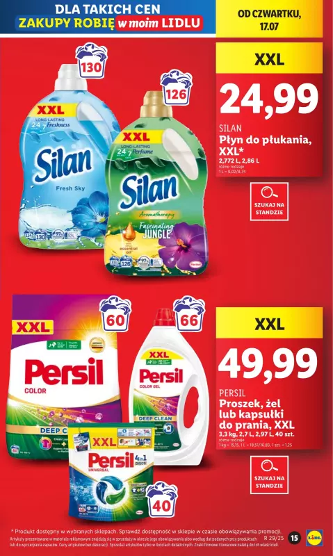 Lidl - gazetka promocyjna Oferta od czwartku od czwartku 17.07 do soboty 19.07 - strona 15