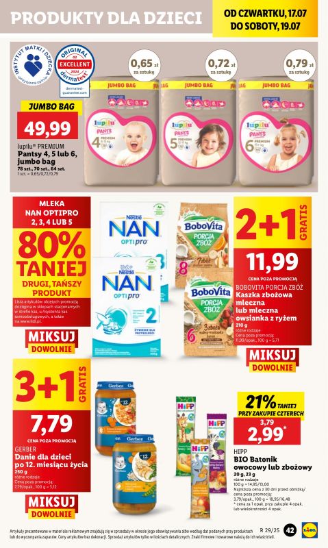 Lidl - gazetka promocyjna Oferta od czwartku od czwartku 17.07 do soboty 19.07 - strona 53