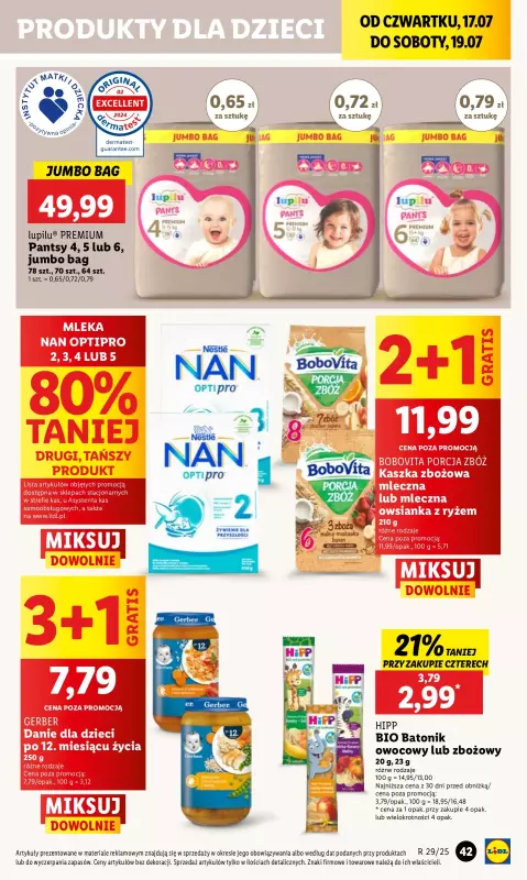 Lidl - gazetka promocyjna Oferta od czwartku od czwartku 17.07 do soboty 19.07 - strona 53