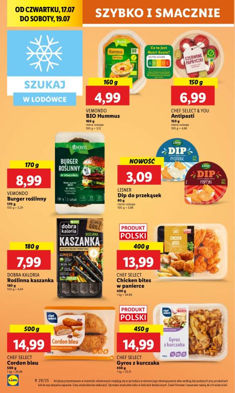 Lidl - gazetka promocyjna Oferta od czwartku od czwartku 17.07 do soboty 19.07 - strona 52