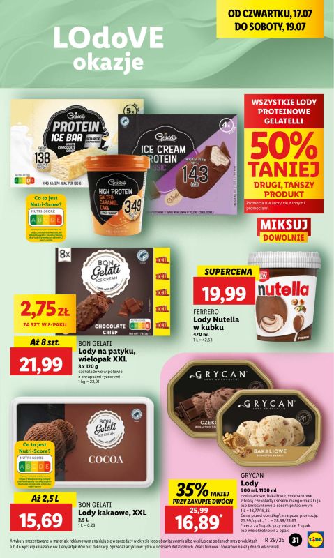 Lidl - gazetka promocyjna Oferta od czwartku od czwartku 17.07 do soboty 19.07 - strona 39