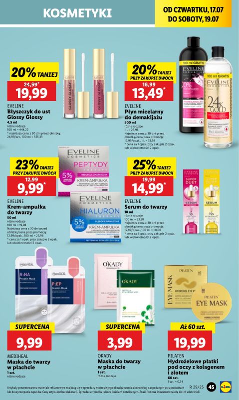 Lidl - gazetka promocyjna Oferta od czwartku od czwartku 17.07 do soboty 19.07 - strona 55