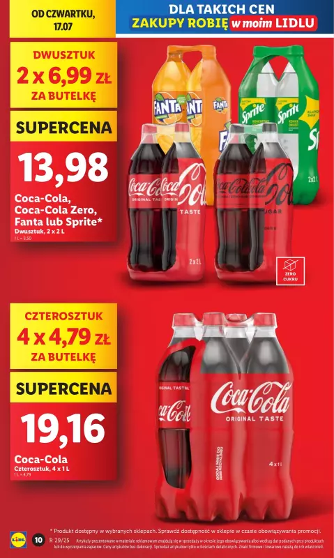 Lidl - gazetka promocyjna Oferta od czwartku od czwartku 17.07 do soboty 19.07 - strona 10