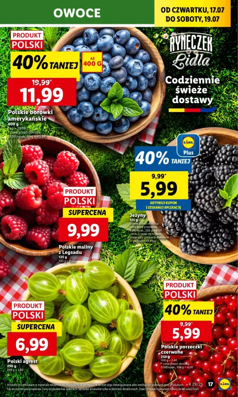 Lidl - gazetka promocyjna Oferta od czwartku od czwartku 17.07 do soboty 19.07 - strona 19