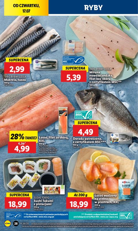 Lidl - gazetka promocyjna Oferta od czwartku od czwartku 17.07 do soboty 19.07 - strona 36