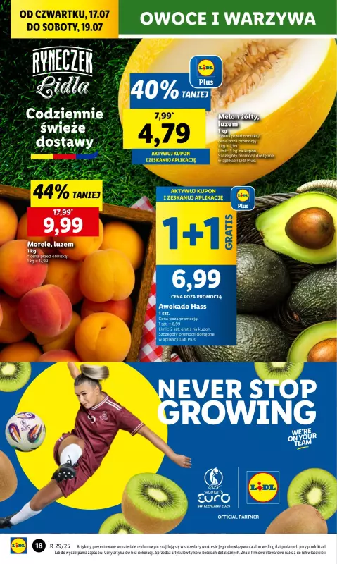 Lidl - gazetka promocyjna Oferta od czwartku od czwartku 17.07 do soboty 19.07 - strona 20