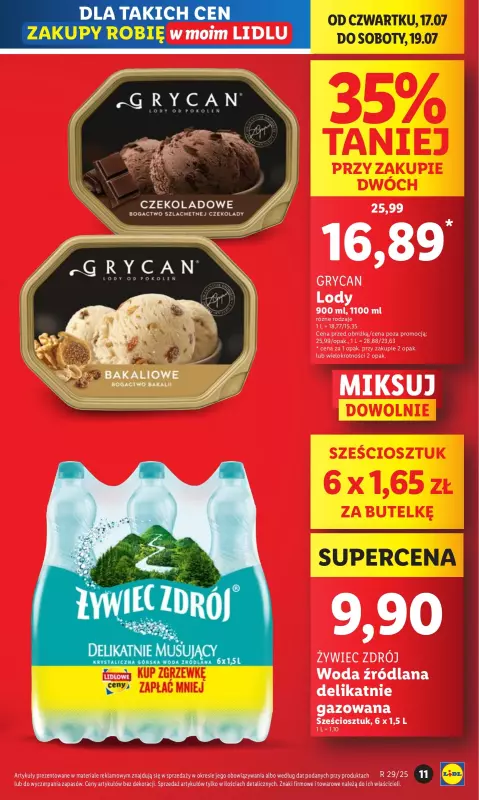 Lidl - gazetka promocyjna Oferta od czwartku od czwartku 17.07 do soboty 19.07 - strona 11