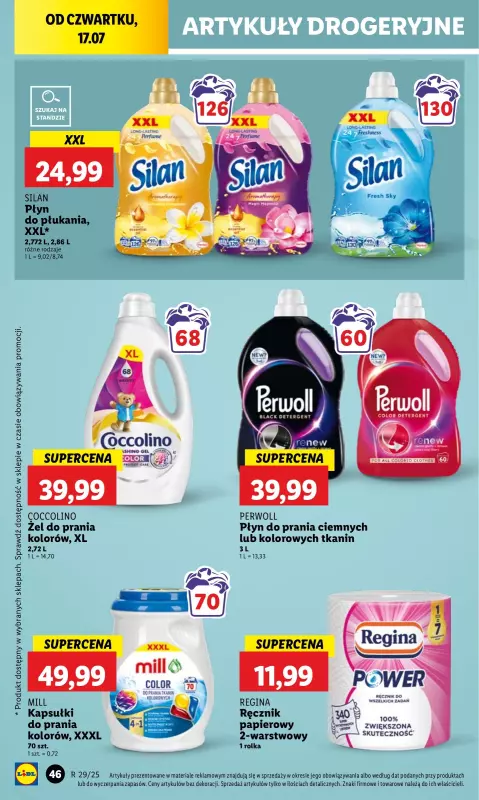 Lidl - gazetka promocyjna Oferta od czwartku od czwartku 17.07 do soboty 19.07 - strona 58