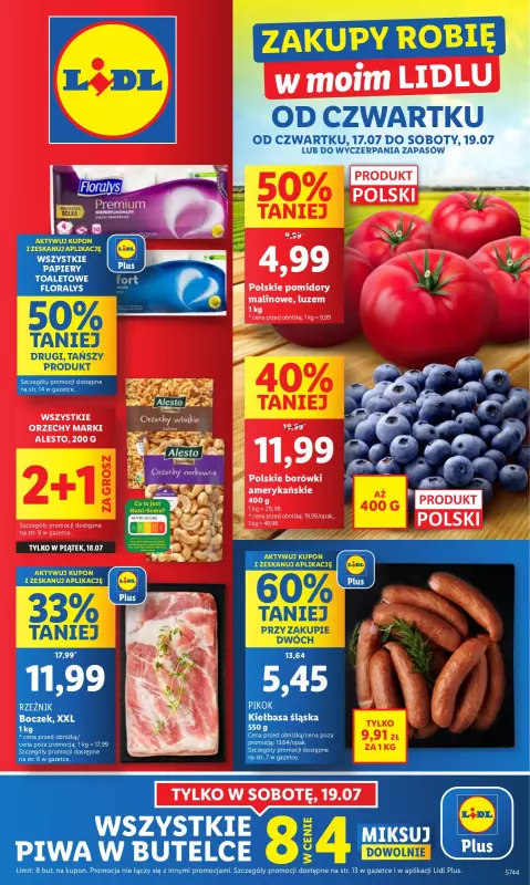 Lidl - gazetka promocyjna Oferta od czwartku  