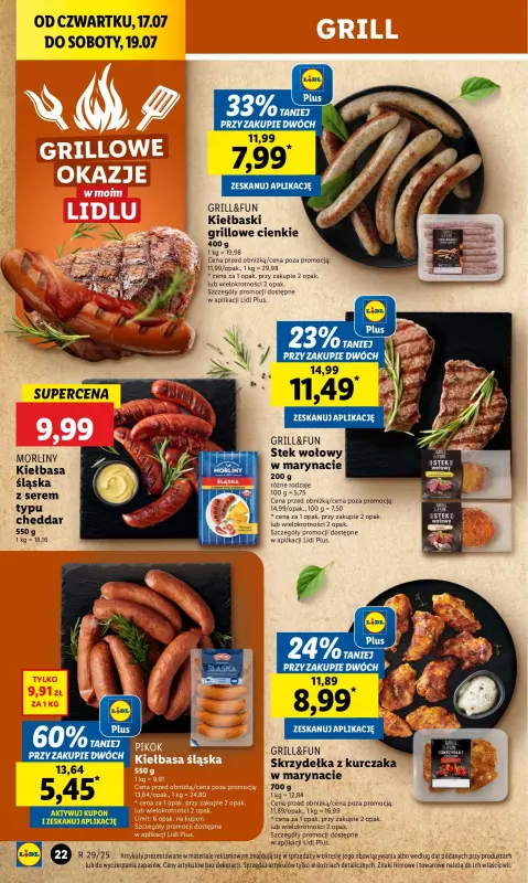 Lidl - gazetka promocyjna Oferta od czwartku od czwartku 17.07 do soboty 19.07 - strona 28