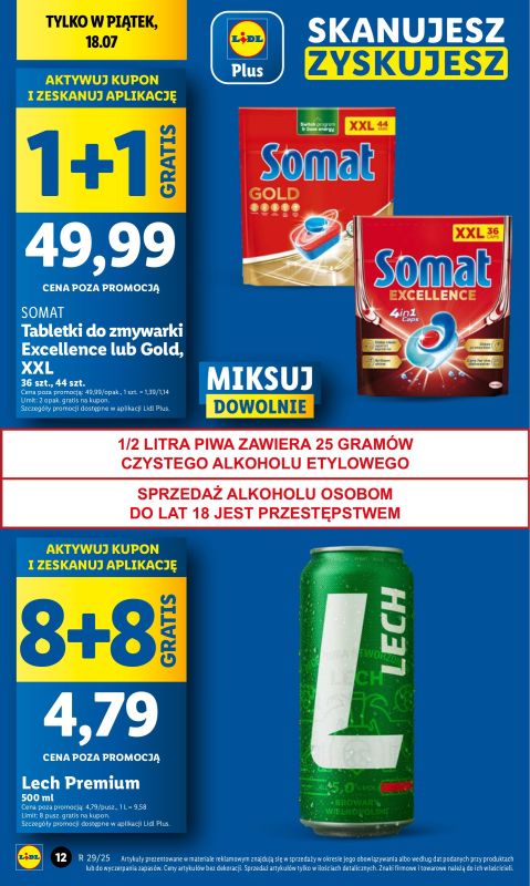 Lidl - gazetka promocyjna Oferta od czwartku od czwartku 17.07 do soboty 19.07 - strona 12