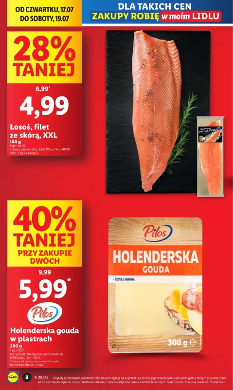 Lidl - gazetka promocyjna Oferta od czwartku od czwartku 17.07 do soboty 19.07 - strona 8