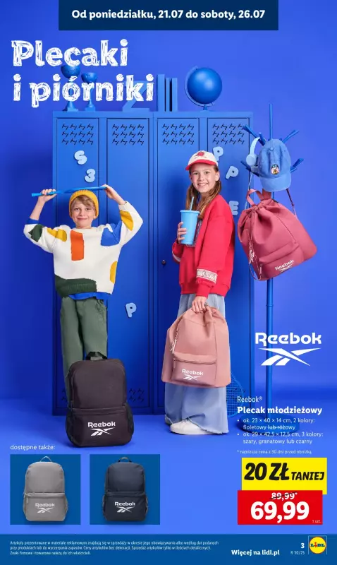 Lidl - gazetka promocyjna Kompletna wyprawka w megacenach  do niedzieli 31.08 - strona 5