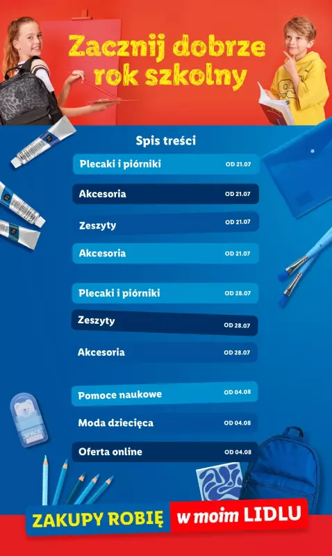 Lidl - gazetka promocyjna Kompletna wyprawka w megacenach   - strona 2