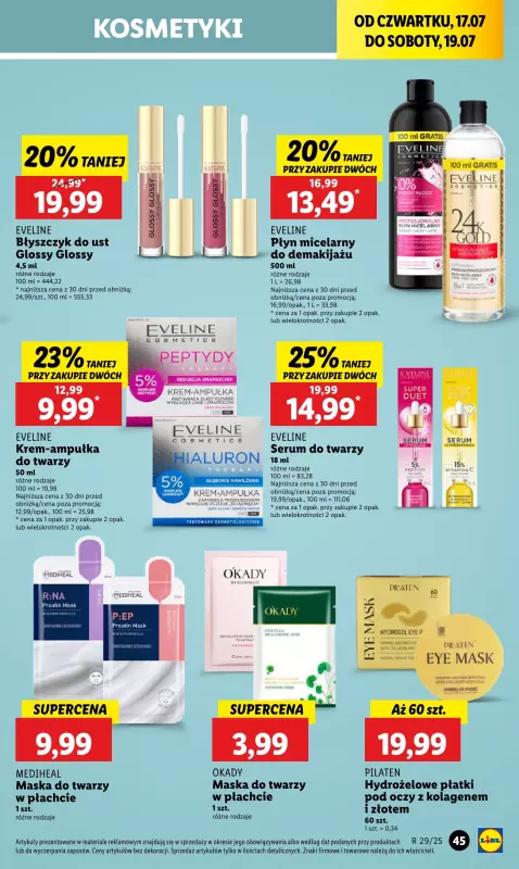 Lidl - gazetka promocyjna Oferta od czwartku od czwartku 17.07 do soboty 19.07 - strona 57