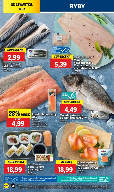 Lidl - gazetka promocyjna Oferta od czwartku od czwartku 17.07 do soboty 19.07 - strona 38