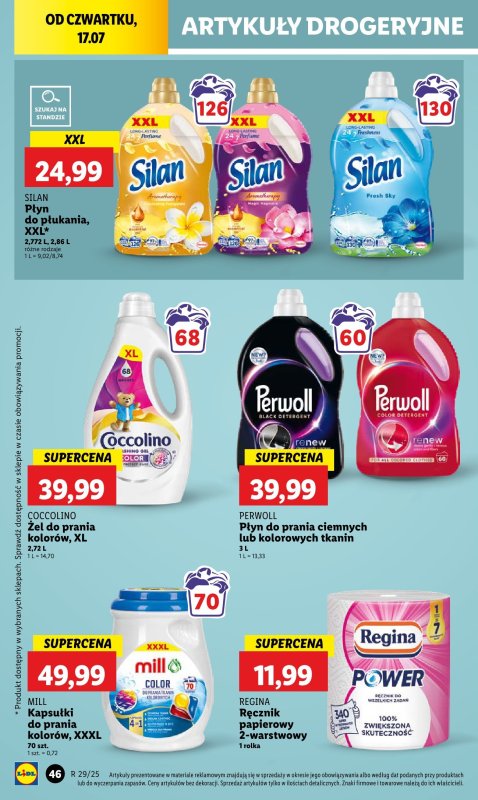 Lidl - gazetka promocyjna Oferta od czwartku od czwartku 17.07 do soboty 19.07 - strona 60