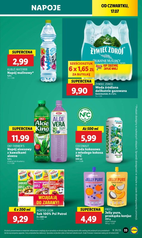 Lidl - gazetka promocyjna Oferta od czwartku od czwartku 17.07 do soboty 19.07 - strona 43