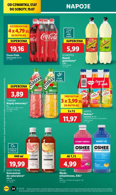 Lidl - gazetka promocyjna Oferta od czwartku od czwartku 17.07 do soboty 19.07 - strona 44