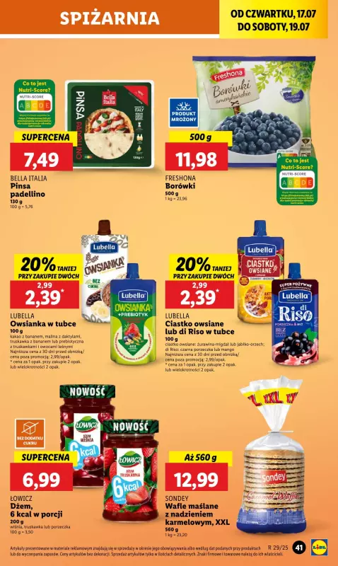 Lidl - gazetka promocyjna Oferta od czwartku od czwartku 17.07 do soboty 19.07 - strona 53