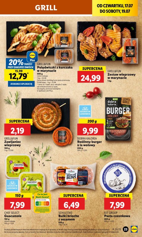 Lidl - gazetka promocyjna Oferta od czwartku od czwartku 17.07 do soboty 19.07 - strona 31