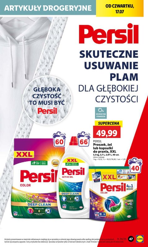 Lidl - gazetka promocyjna Oferta od czwartku od czwartku 17.07 do soboty 19.07 - strona 61