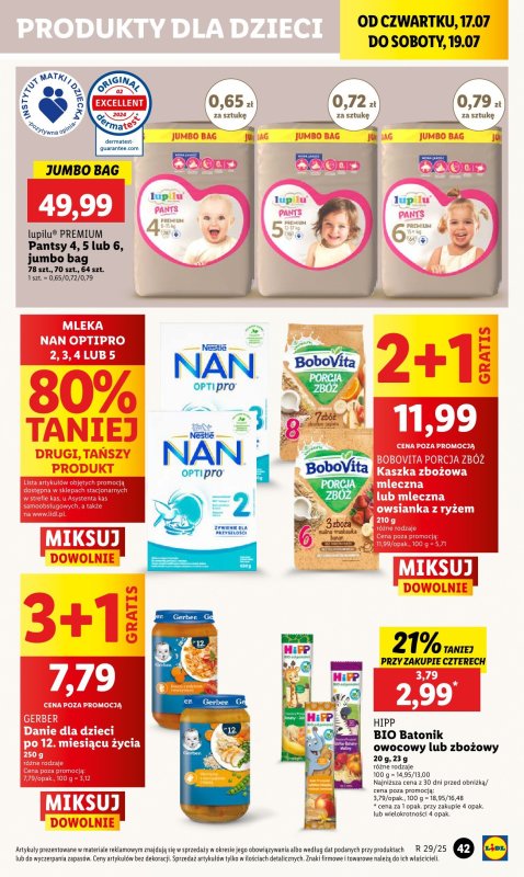 Lidl - gazetka promocyjna Oferta od czwartku od czwartku 17.07 do soboty 19.07 - strona 55