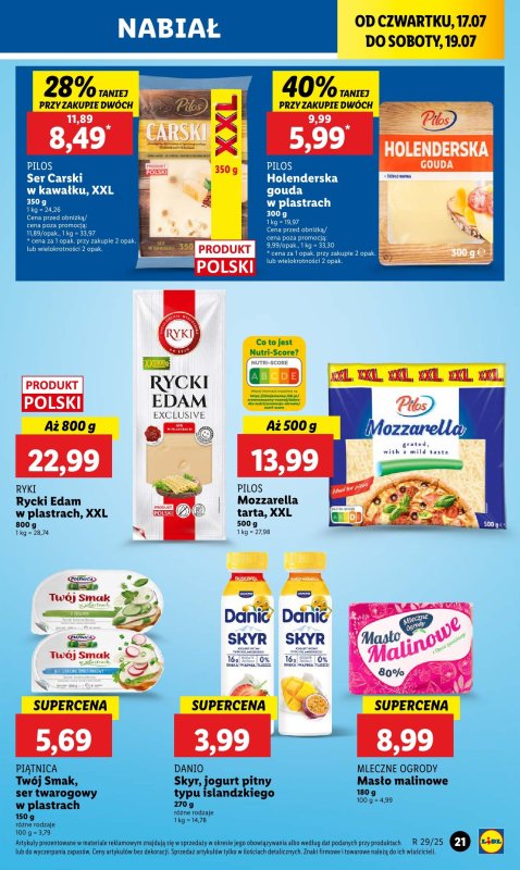 Lidl - gazetka promocyjna Oferta od czwartku od czwartku 17.07 do soboty 19.07 - strona 27