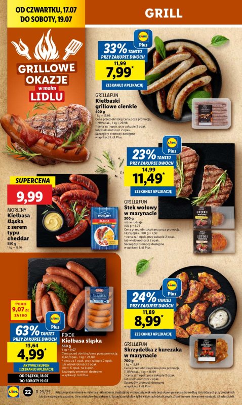 Lidl - gazetka promocyjna Oferta od czwartku od czwartku 17.07 do soboty 19.07 - strona 30